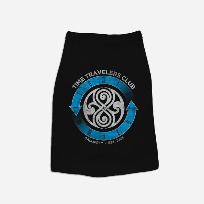 Time Travelers Club-Gallifrey-dog basic pet tank-alecxpstees