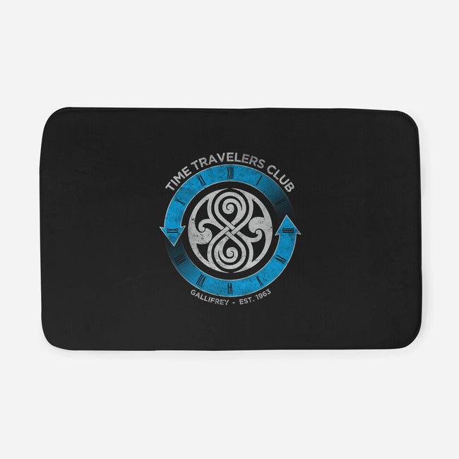 Time Travelers Club-Gallifrey-none memory foam bath mat-alecxpstees