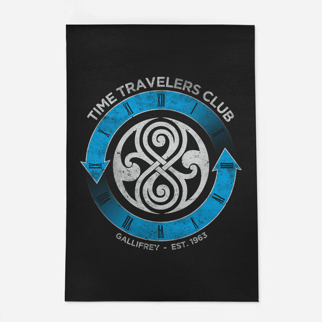 Time Travelers Club-Gallifrey-none outdoor rug-alecxpstees