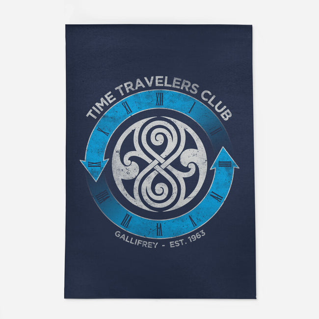 Time Travelers Club-Gallifrey-none outdoor rug-alecxpstees