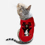 Time Traveling Samurai-cat basic pet tank-lucassilva