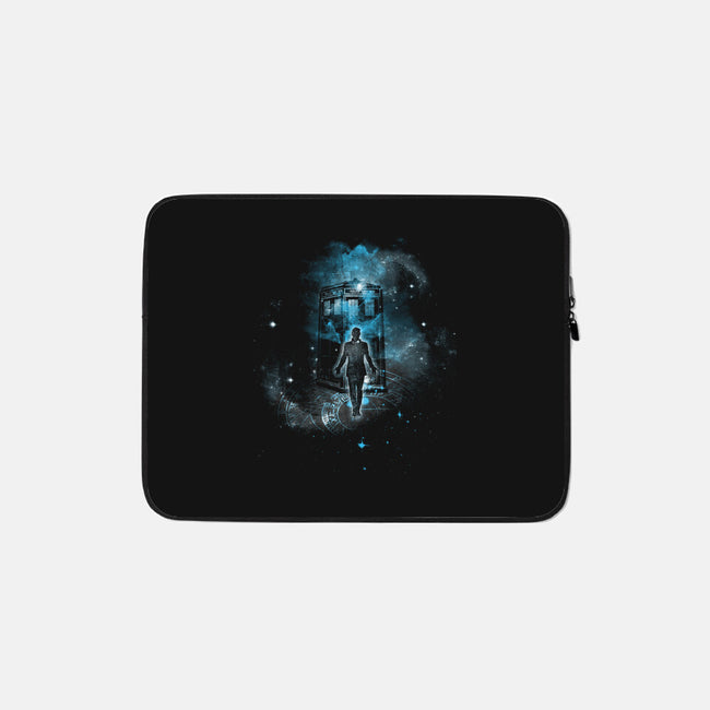 Time Traveller-none zippered laptop sleeve-kharmazero