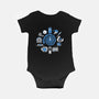 Time Warp-baby basic onesie-everdream
