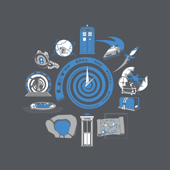 Time Warp-none polyester shower curtain-everdream
