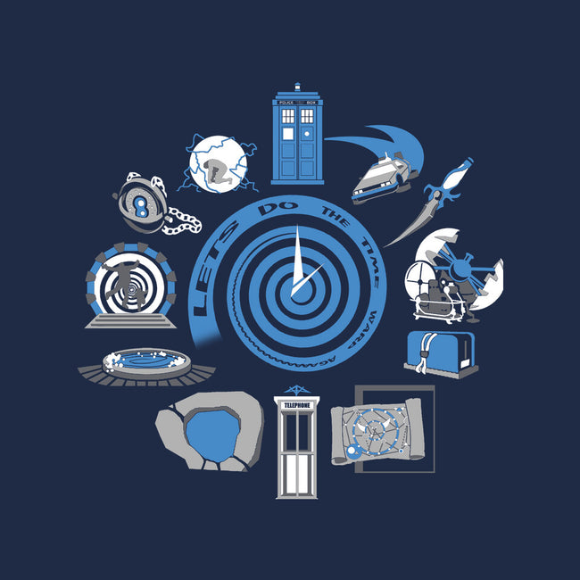 Time Warp-none polyester shower curtain-everdream