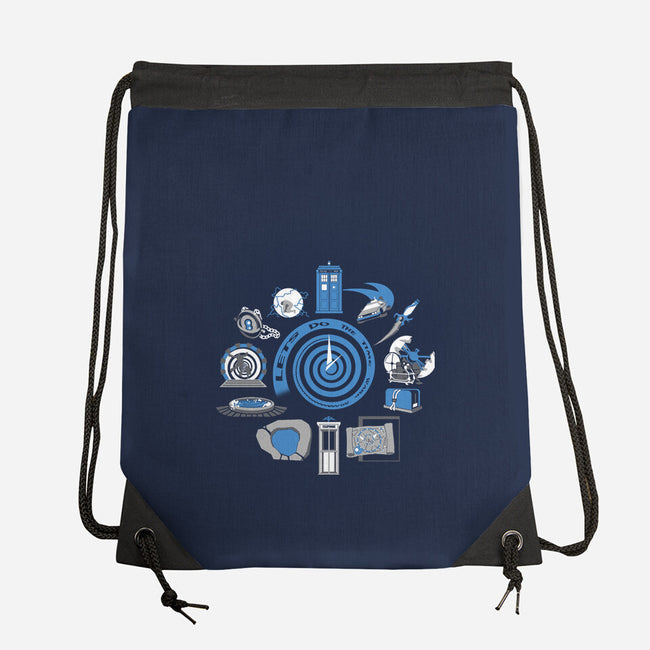 Time Warp-none drawstring bag-everdream