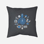 Time Warp-none removable cover w insert throw pillow-everdream