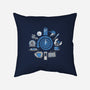 Time Warp-none removable cover throw pillow-everdream