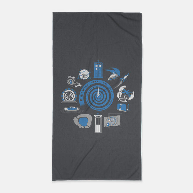 Time Warp-none beach towel-everdream