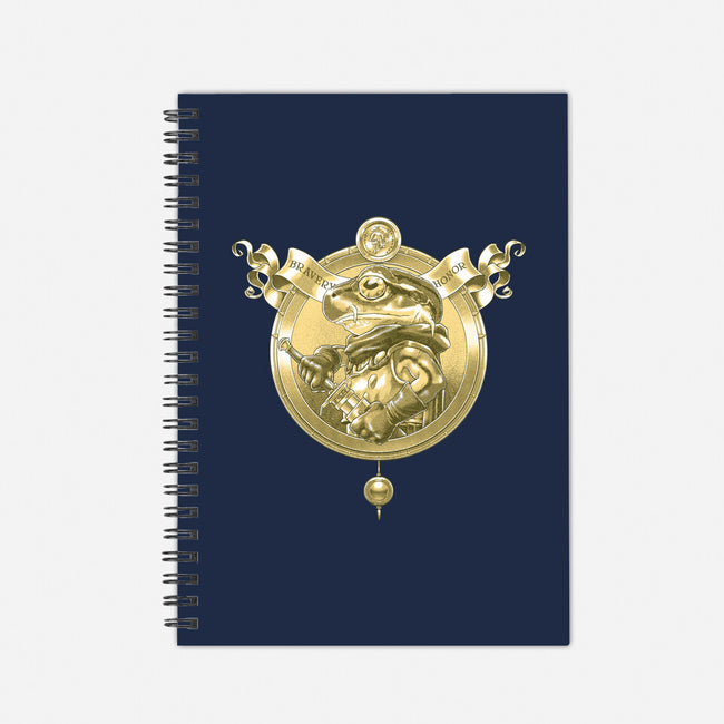 Timeless Bravery and Honor-none dot grid notebook-michelborges