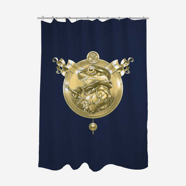 Timeless Bravery and Honor-none polyester shower curtain-michelborges