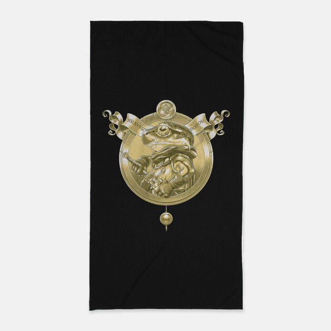 Timeless Bravery and Honor-none beach towel-michelborges