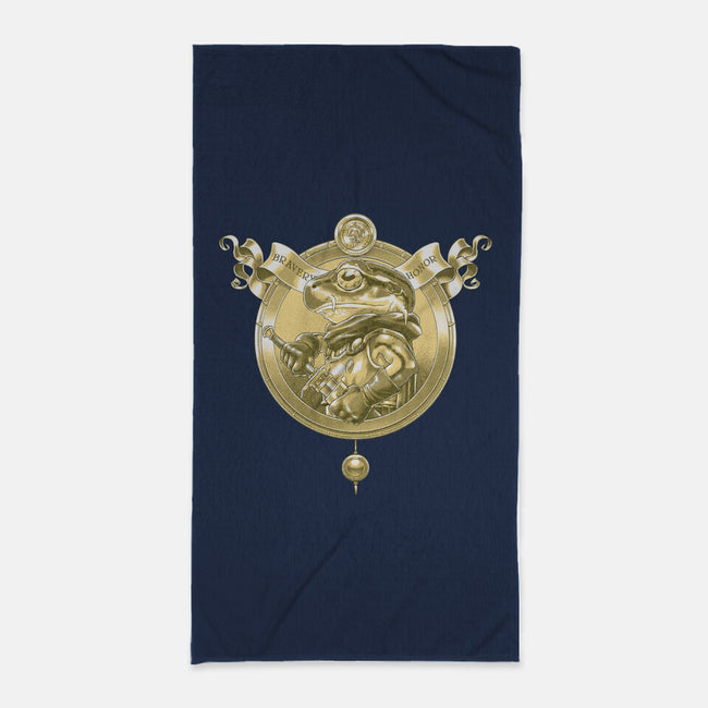 Timeless Bravery and Honor-none beach towel-michelborges