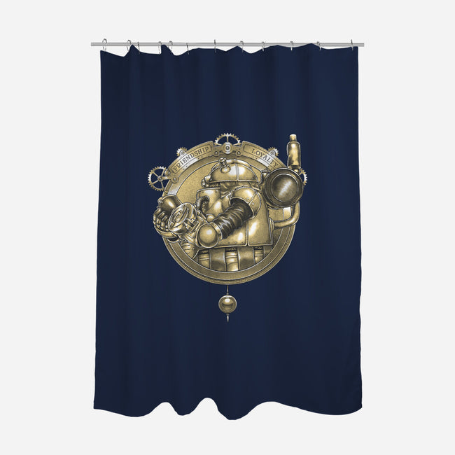Timeless Friendship and Loyalty-none polyester shower curtain-michelborges