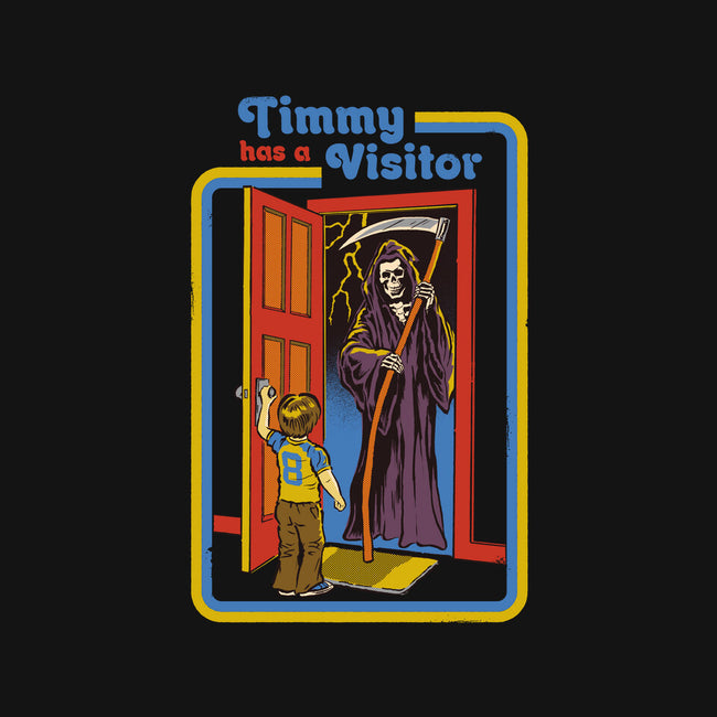 Timmy Has A Visitor-none zippered laptop sleeve-Steven Rhodes