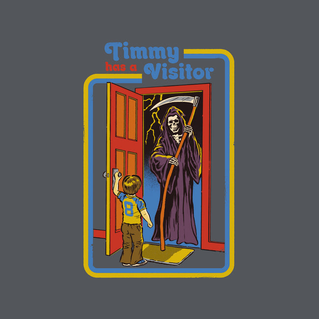 Timmy Has A Visitor-youth crew neck sweatshirt-Steven Rhodes