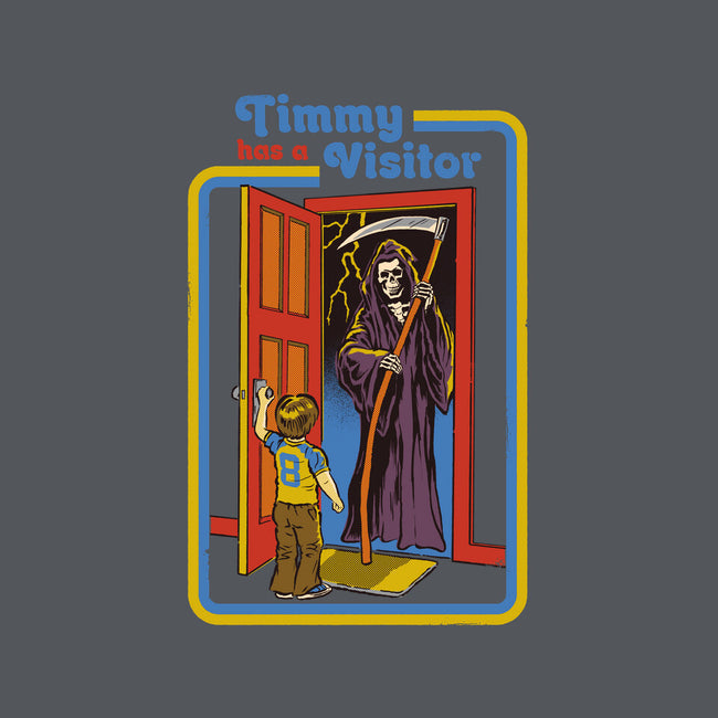 Timmy Has A Visitor-youth pullover sweatshirt-Steven Rhodes
