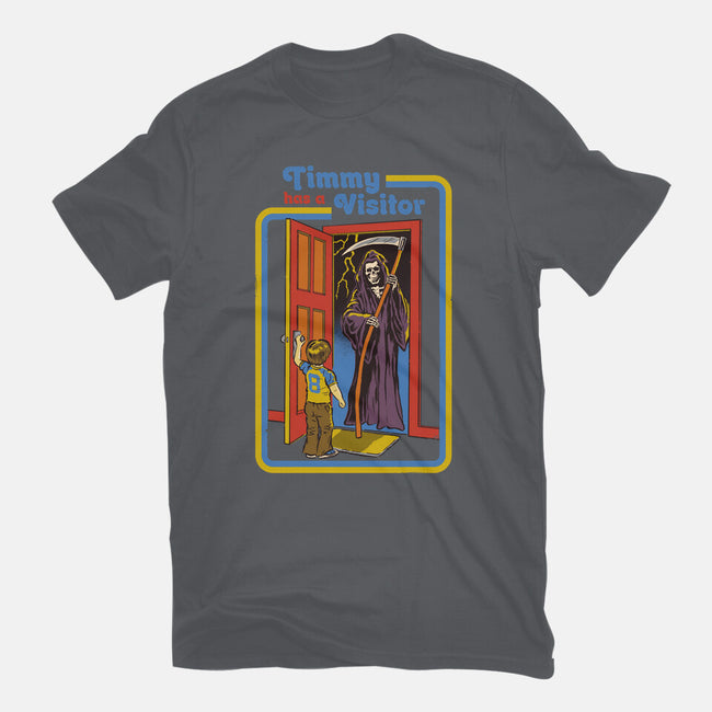 Timmy Has A Visitor-unisex basic tee-Steven Rhodes