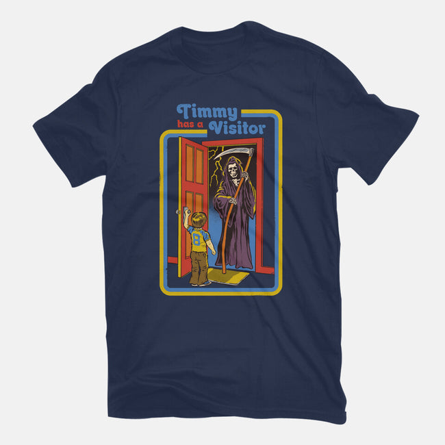 Timmy Has A Visitor-unisex basic tee-Steven Rhodes