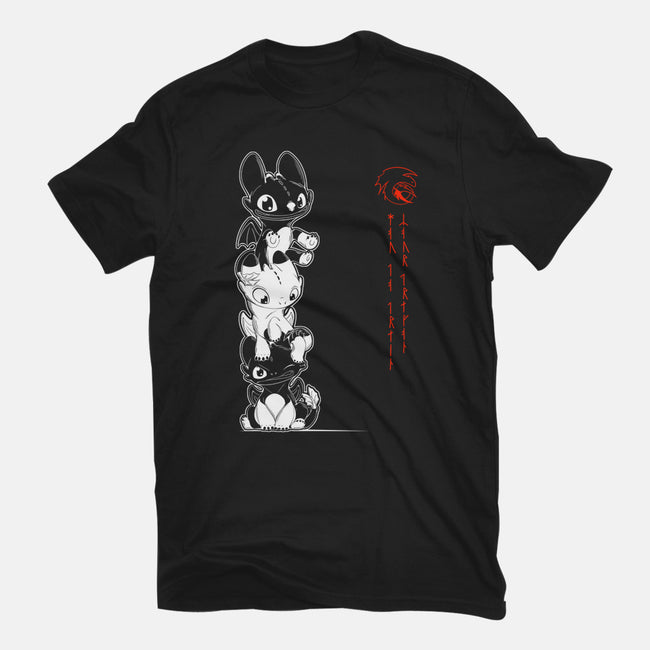 Tiny Furious Tower-mens heavyweight tee-ChocolateRaisinFury