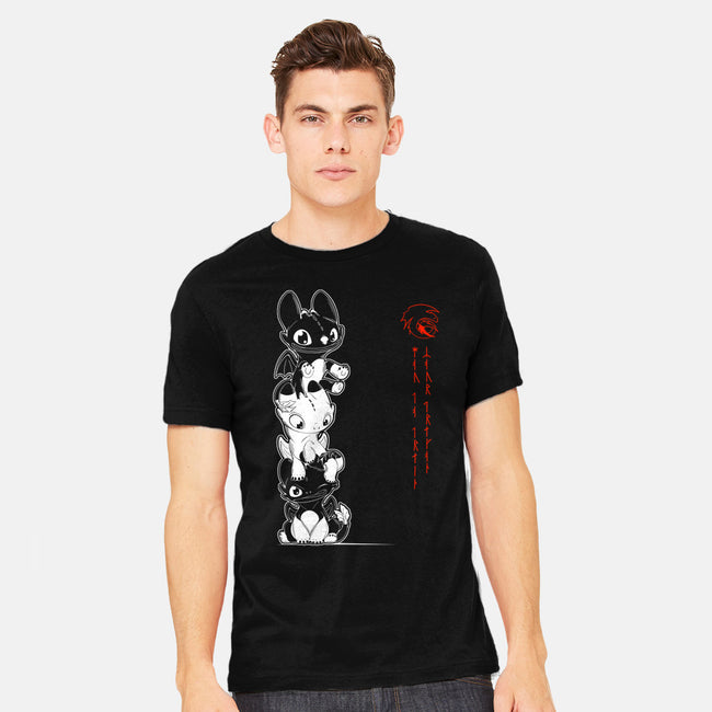 Tiny Furious Tower-mens heavyweight tee-ChocolateRaisinFury