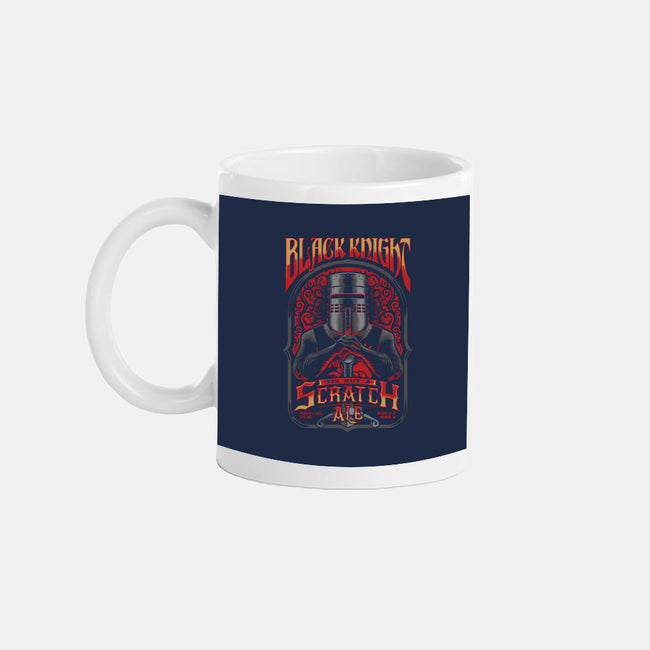 Tis But A Scratch Ale-none glossy mug-sixamcrisis