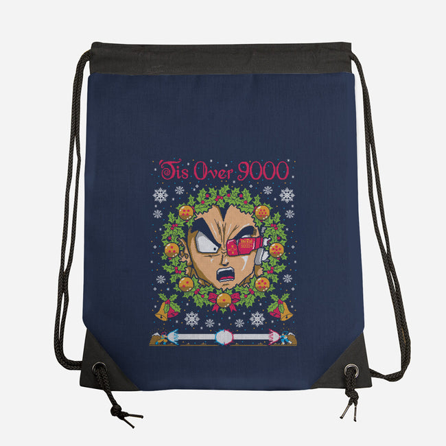Tis Over 9000-none drawstring bag-CoD Designs