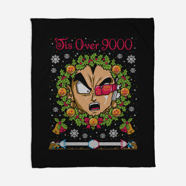 Tis Over 9000-none fleece blanket-CoD Designs