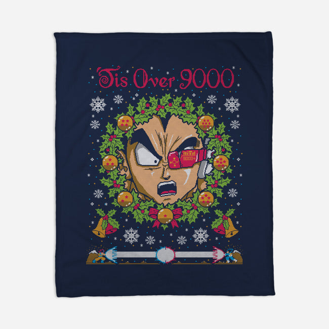 Tis Over 9000-none fleece blanket-CoD Designs