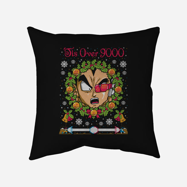 Tis Over 9000-none removable cover throw pillow-CoD Designs