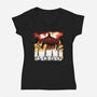 Titan's Road-womens v-neck tee-Coinbox Tees