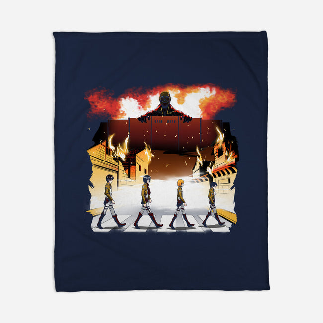 Titan's Road-none fleece blanket-Coinbox Tees