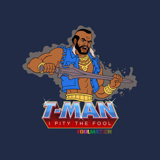 T-Man-none polyester shower curtain-tomkurzanski