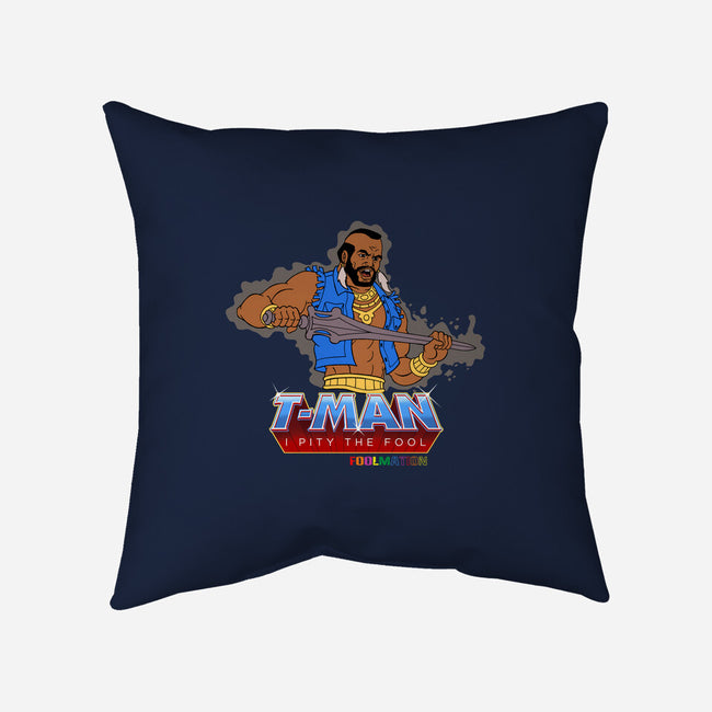 T-Man-none removable cover w insert throw pillow-tomkurzanski