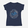 To Boldly Go-womens v-neck tee-dmh2create