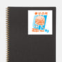 Tokyo Burger Run-none glossy sticker-zackolantern