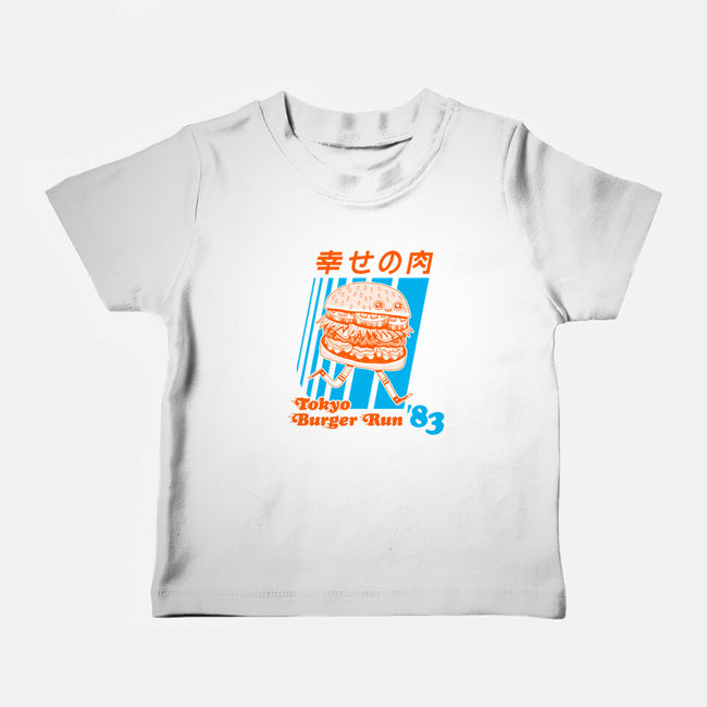 Tokyo Burger Run-baby basic tee-zackolantern