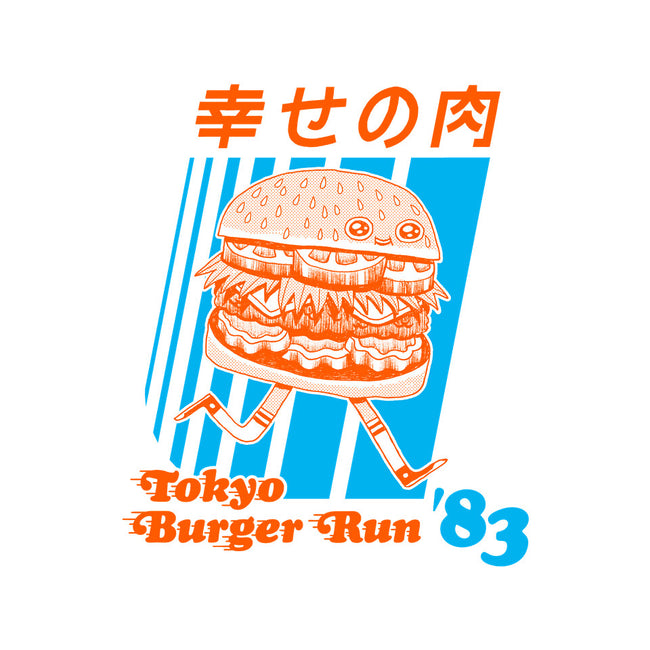 Tokyo Burger Run-none adjustable tote-zackolantern