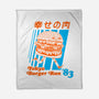 Tokyo Burger Run-none fleece blanket-zackolantern