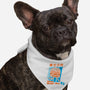 Tokyo Burger Run-dog bandana pet collar-zackolantern