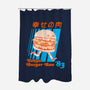 Tokyo Burger Run-none polyester shower curtain-zackolantern