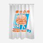 Tokyo Burger Run-none polyester shower curtain-zackolantern