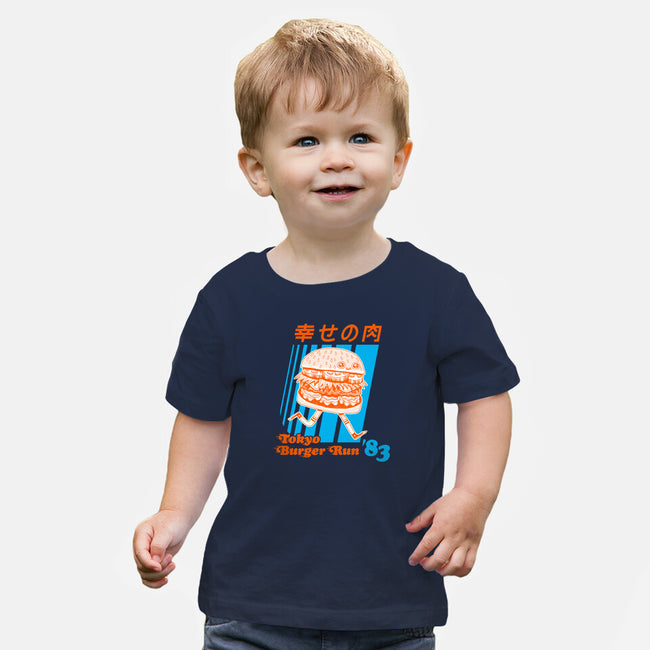 Tokyo Burger Run-baby basic tee-zackolantern