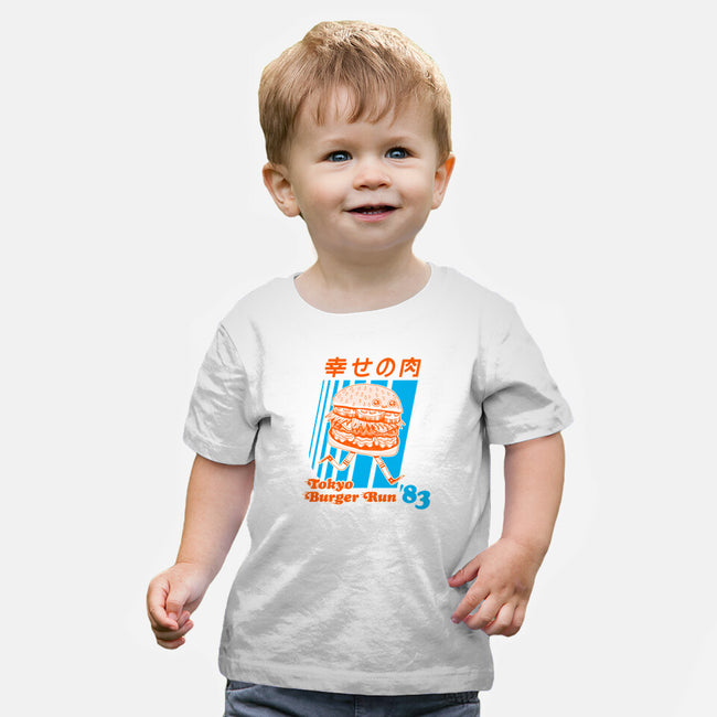 Tokyo Burger Run-baby basic tee-zackolantern