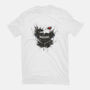 Tokyo Ink-womens fitted tee-Dracortis