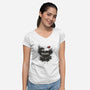 Tokyo Ink-womens v-neck tee-Dracortis