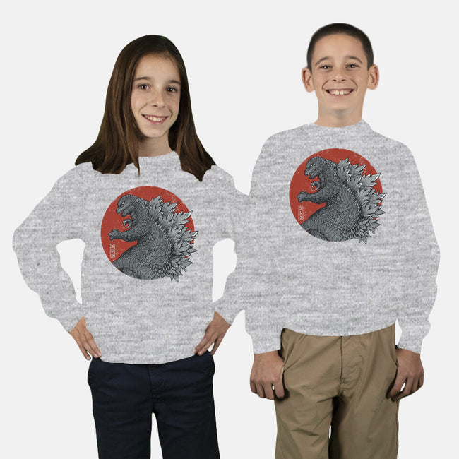 Tokyo Kaiju-youth crew neck sweatshirt-pigboom