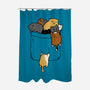 Too Cute-none polyester shower curtain-Crumblin' Cookie