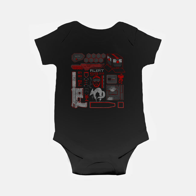 Tools of the Trade-baby basic onesie-onebluebird