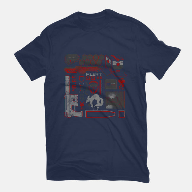 Tools of the Trade-womens fitted tee-onebluebird